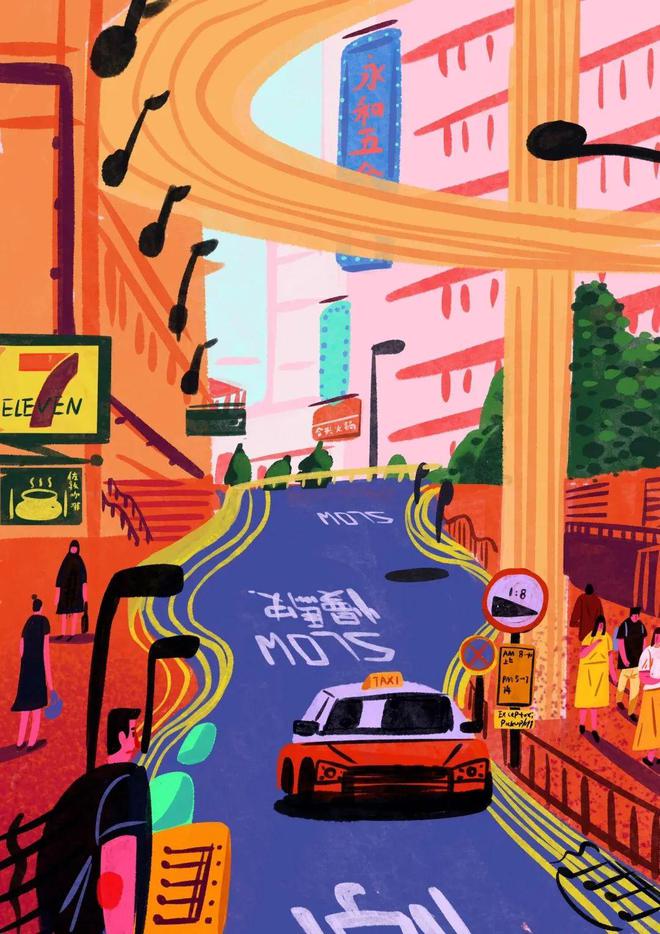 都是广告凭什么他的商业插画不惹人厌？(图9)