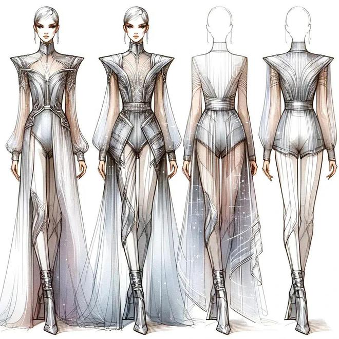 报名2024设计魔方×暑期创新实践营——服装设计手绘与AI协同特训班！