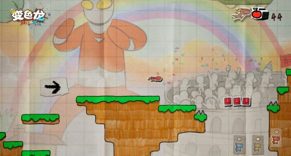 手绘风独立游戏《变色龙童绘历险》6月6日上线Steam(图4)