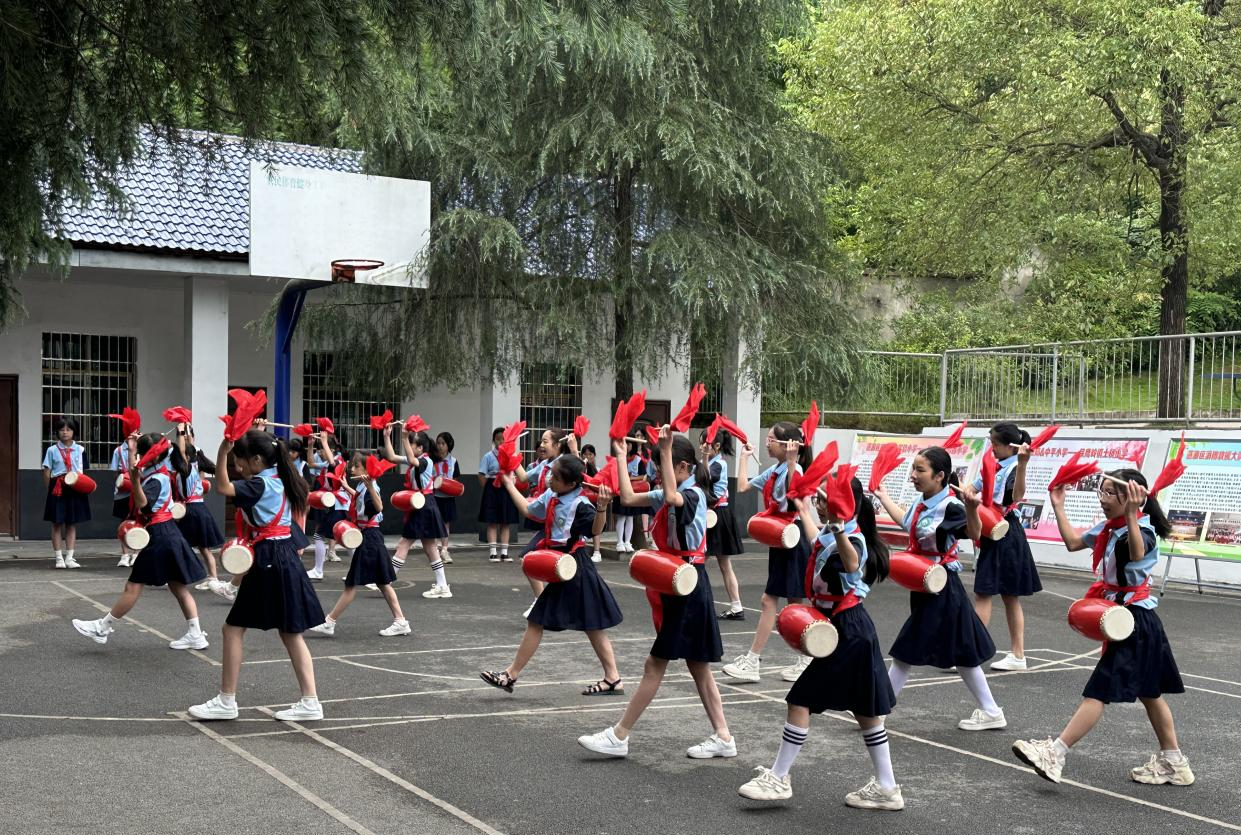 湖南衡阳：乡村儿童与艺术的美妙邂逅