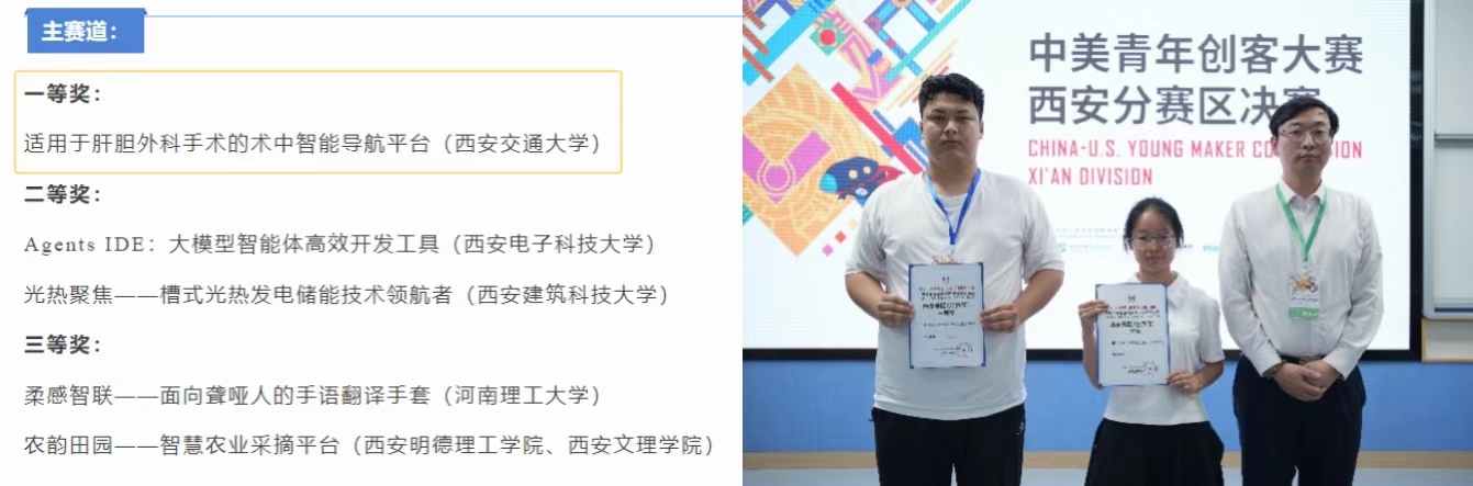 西安交大学生创业团队在2024中美青年创客大赛（西安赛区）中获佳绩(图1)