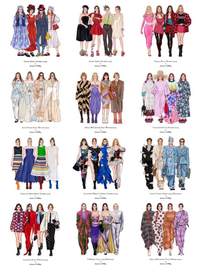 报名丨2024设计魔方创新实训营——procreat服装手绘训练营！(图4)