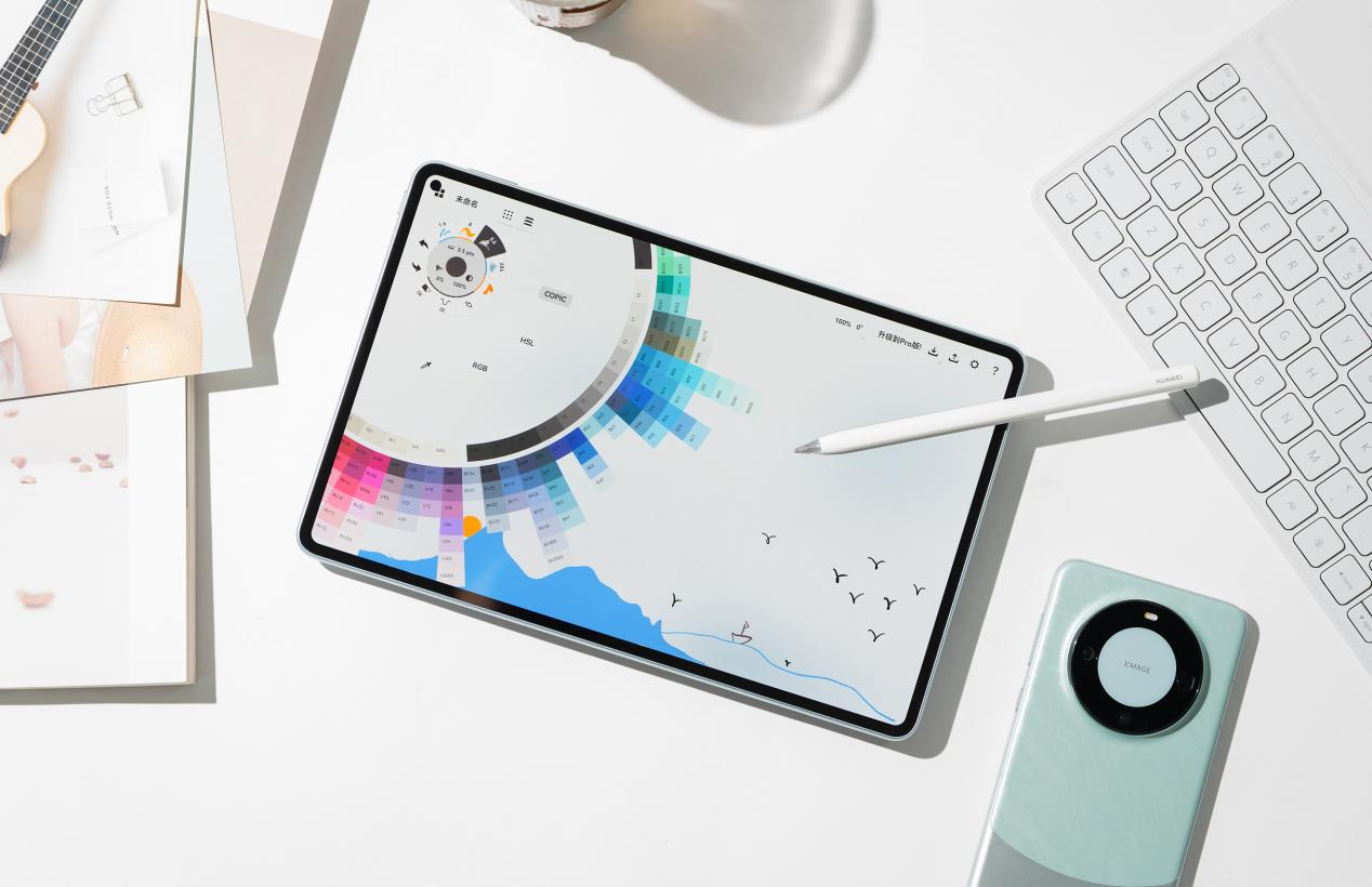 华为MatePadPro+星闪手写笔解锁每个人的绘画天赋(图7)