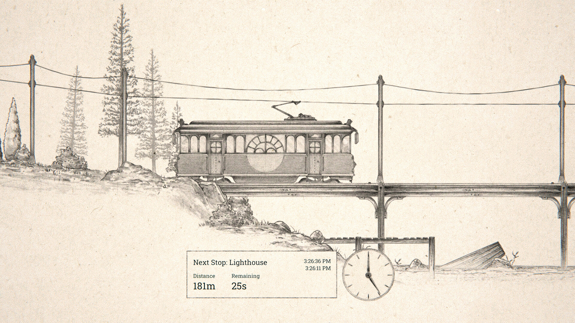 手绘风格休闲模拟游戏《短途旅行》现已上线日正式推出