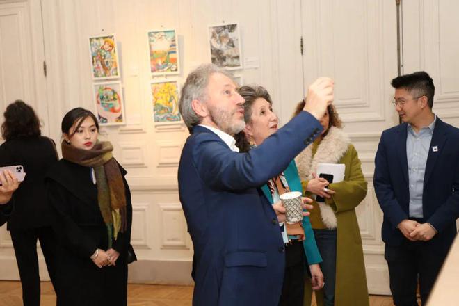 “同一片天空下——2024中法环境月青少绘画大赛作品展”盛大开幕(图2)