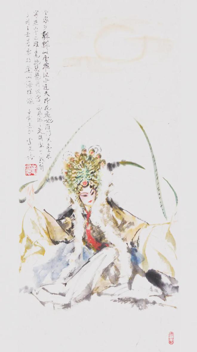 神韵久留芳：李文培的水墨戏曲世界(图10)