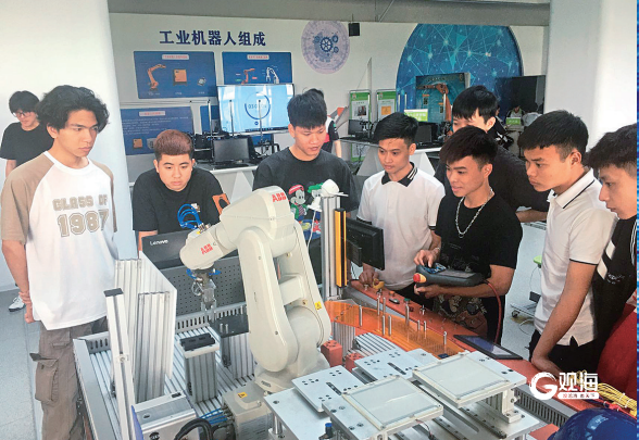 坚持教随产出、校企同行青岛探出特色“职教出海”新路径(图1)